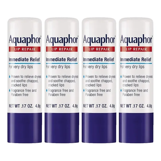 Aquaphor Lip Repair Stick Paquete De 4 Calmante
