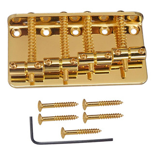 Golden Bridge De 4 Cuerdas Con Tornillos De Llave Para Bajo Golden Bridge De 4 Cuerdas Con Tornillos De Llave Para Bajo