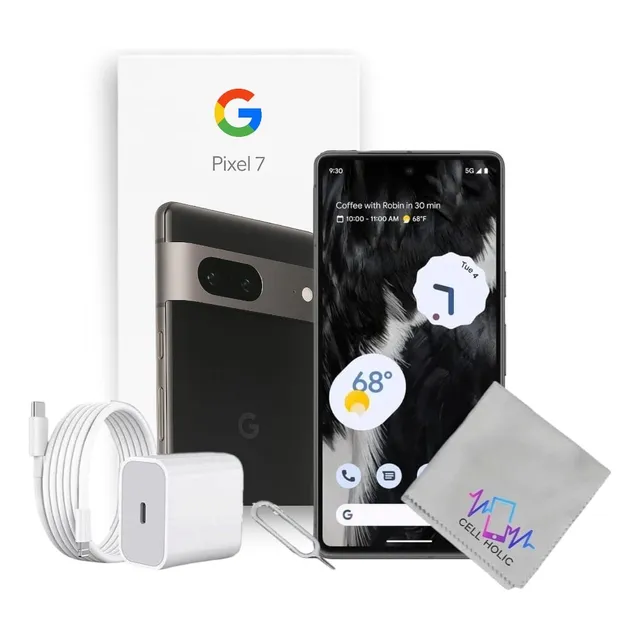 Google Pixel 7 128 Gb Obsidiana 8 Gb Ram Con Caja Original Negro (Reacondicionado)