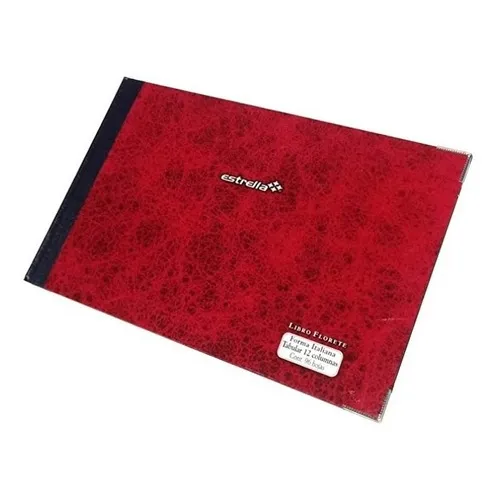 Estrella TABULADOR 12 COLUMNAS 0125 96 hojas cuadricula unidad x 1 24.1cm x 34.5cm florete