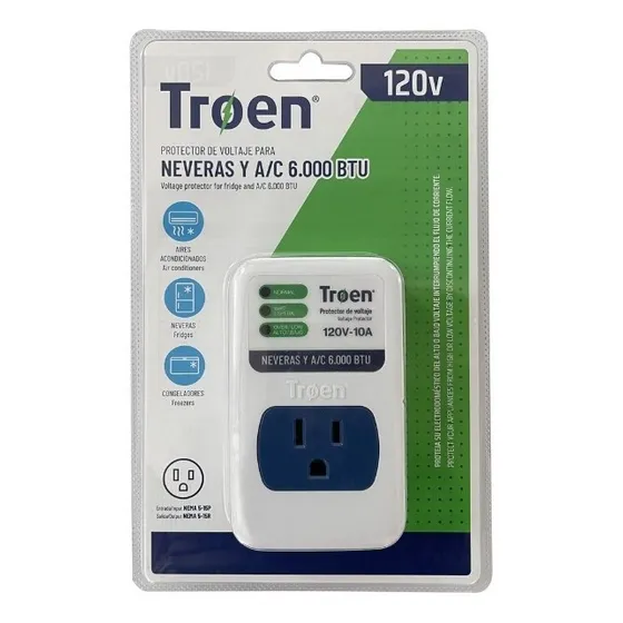 Protector De Nevera Y A/a 6000btu Enchufable 120v