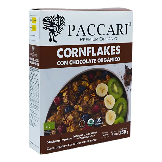 Cornflakes Paccari Chocolate Caja Integral