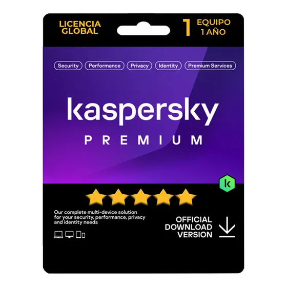 Kaspersky Premium 1 Pc 1 Año - Digital Esd Original