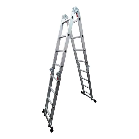 Escalera De Aluminio Articulada 16 Escalones Alpina - C