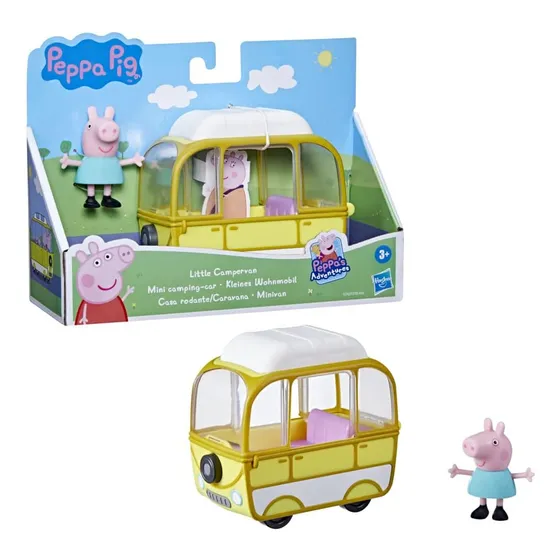 Vehiculo Y Figura Peppa Pig Casa Rodante Hasbro Teletiendauy