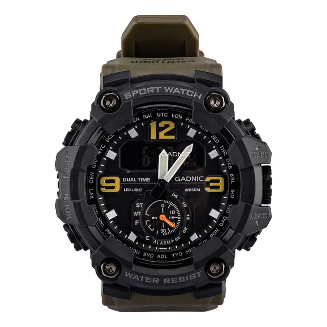Reloj Digital Gadnic Sumergible Cronometro Display Alarma