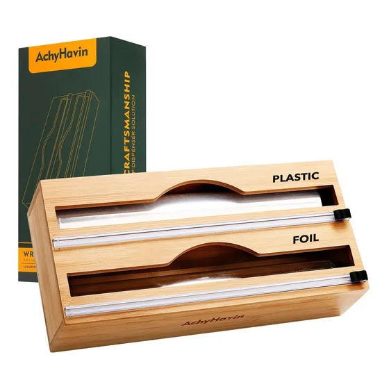 Achyhavin Organizador Papel Aluminio Plastco Cortador 2