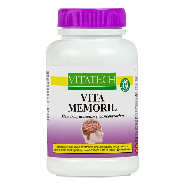 Vita Memoril Vita Tech 60 Comprimidos Memoria 46g