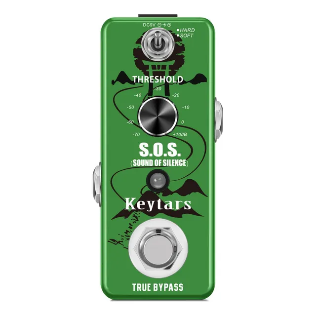 Pedal De Efecto Guitar Noise Gate Analógico Con Chip De Alta