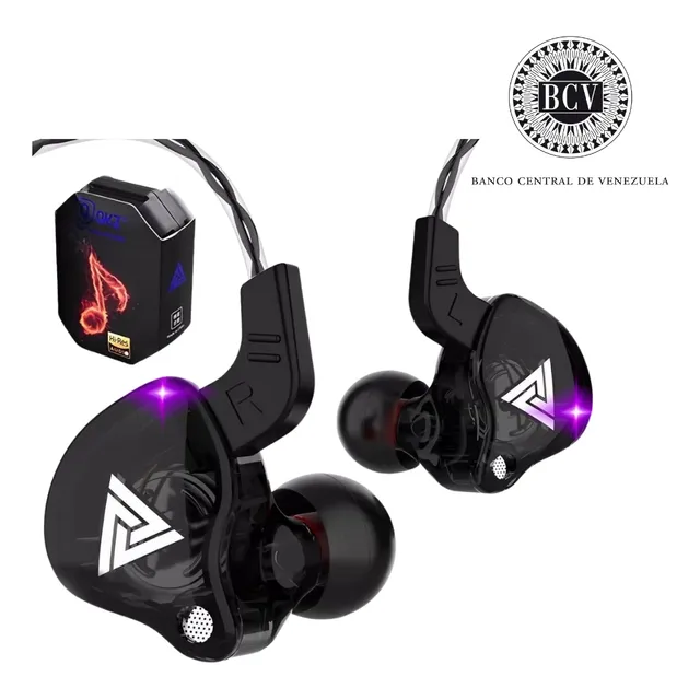Audifonos In Ears Qkz Ak6 Monitor Originales Bcv+enviogratis