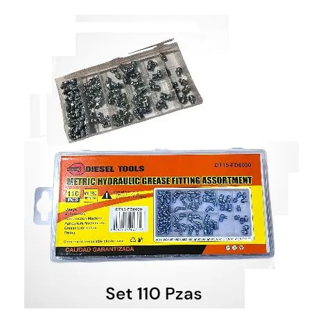 Set De Graseras Hidraulicas 110pzas