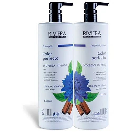 Shampoo + Acondicionador Sin Sal Riviera - Progresivos