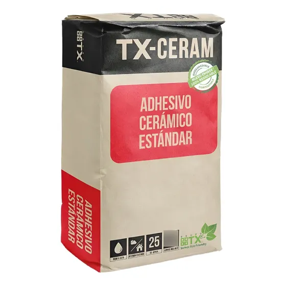Adhesivo Ceramico En Saco 25 Kilos Std Tx / Ferrepernos