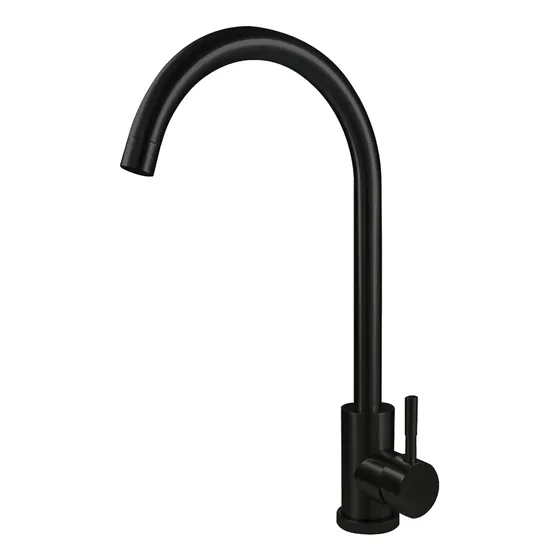 Llave De Fregadero Lavaplatos Mezcladora Black Deluxe