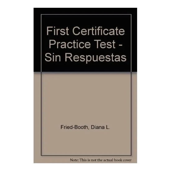 Richmond First Certificate Practice Tests (without Answers)