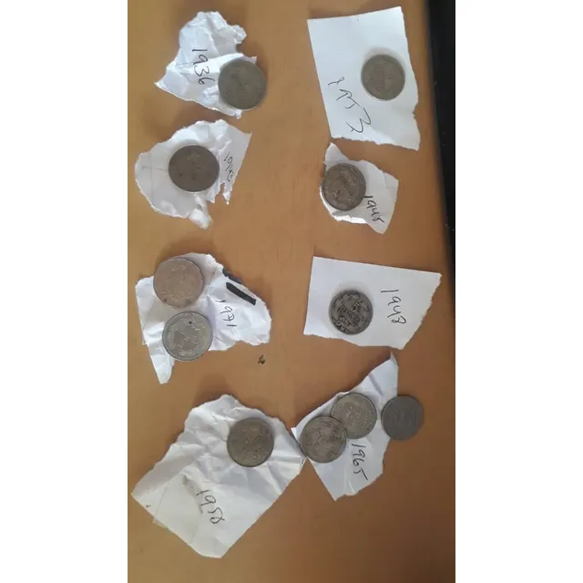 Monedas Venezolanas 5 Centimos Antiguas