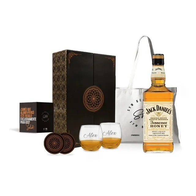 Whisky Jack Daniels Honey 750ml Box Experiencia Regal