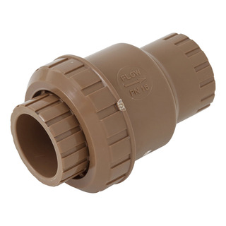 Válvula Retenção Marrom Soldável 32mm 1 Polegada - Plastilit Válvula Retenção Marrom Soldável 32mm 1 Polegada - Plastilit