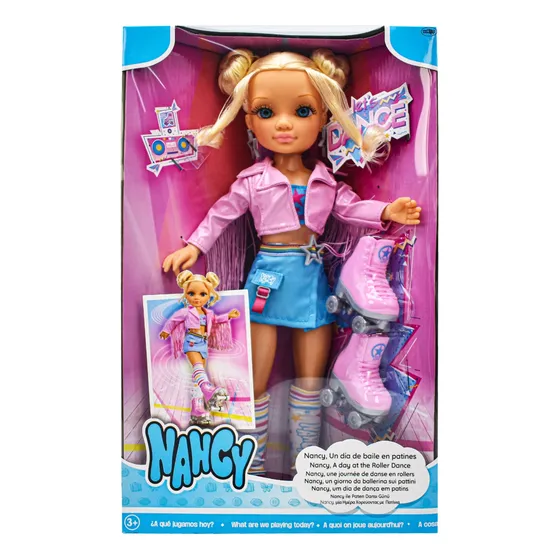 Muñeca Nancy Articulada De 45 Cm Con Patines Y Accesorios - Coleccionable 2022