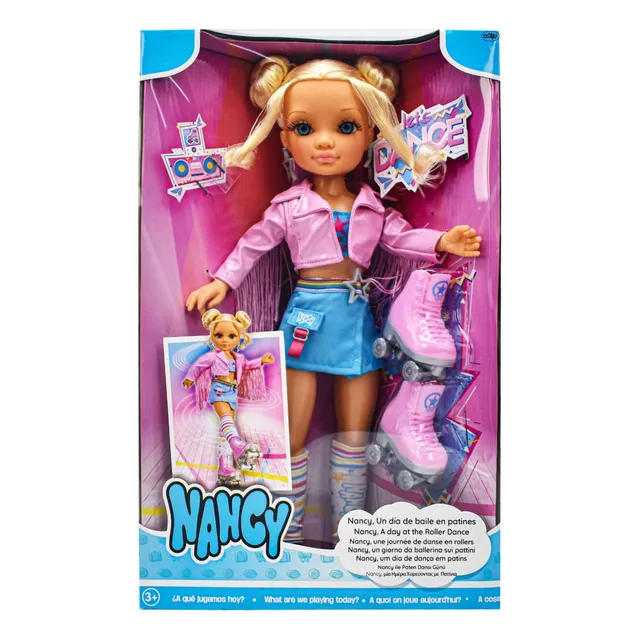 Muñeca Nancy Articulada de 45 cm con Patines y Accesorios - Coleccionable 2022
