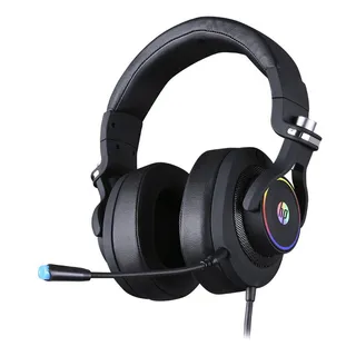 Fone De Ouvido Gamer Headset 7.1 Hp H500gs Led Rgb Usb Preto Fone De Ouvido Gamer Headset 7.1 Hp H500gs Led Rgb Usb Preto
