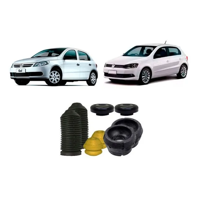 Kit Batente Coxim Rolamento Dianteiro Gol G5 G6 2008/2018