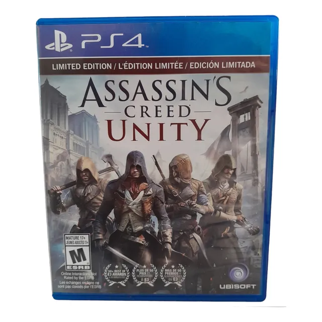 Assassins Creed Unity Edición Limitada Ps4 - Mastermarket (Reacondicionado)