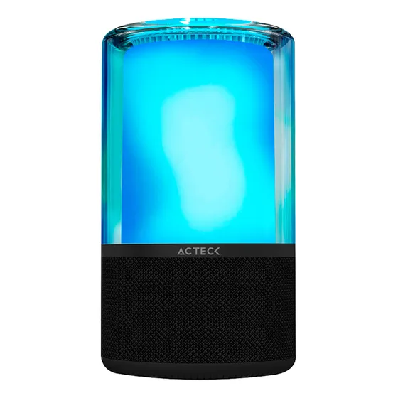 Bocina Portatil Acteck Glee Pure Ap70 Inalambrica Luz Led
