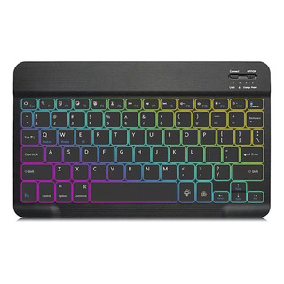 Rgb Teclado Smart Inalambrico Para iPad Android Pc Tablet Rgb Teclado Smart Inalambrico Para iPad Android Pc Tablet