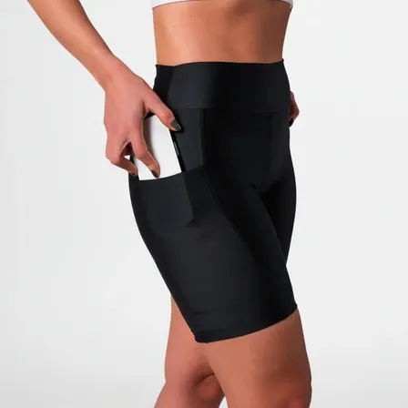 Shorts Feminino Para Corrida Com Bolsos Suplex Promoção