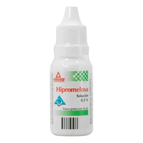 Hipromelosa Solución Gotas Oftálmicas Gotero Con 10ml Amsa