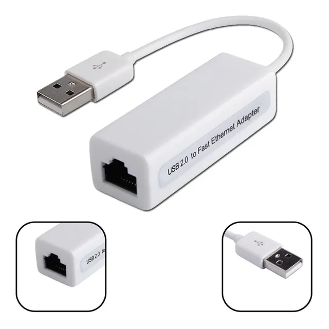 Tarjeta Adaptador Convertidor Lan Red Rj45 Usb 2.0