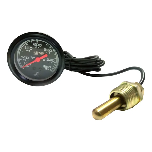 Reloj Temperatura Universal Mecanico Halogeno Tacometro