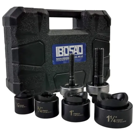 Ponchador Sacabocado Para Metal 1/2 A 1 1/4 Ibosad Mk-40