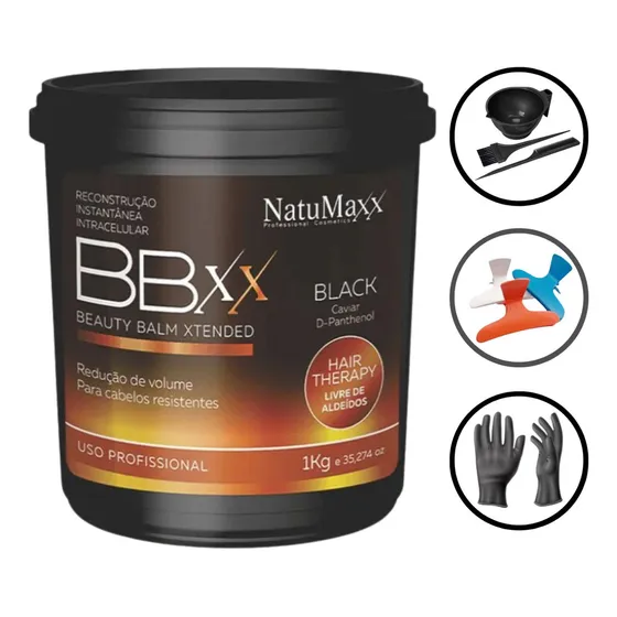 Bbxx Beauty Balm Xtended Black Natumaxx 1kg +