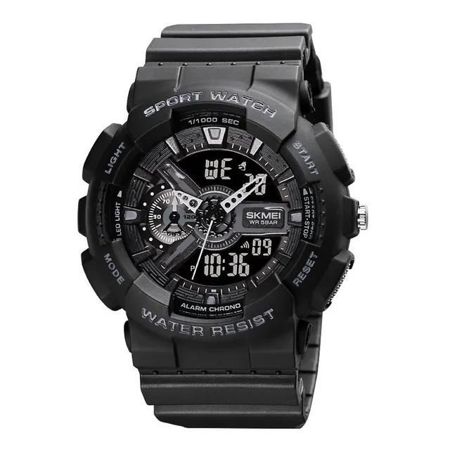 Reloj Hombre Skmei 1688 Cronometro Digital Camuflado Militar