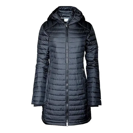Parka Larga Columbia White Out Il Hooded Jacket - Mujer Talla S