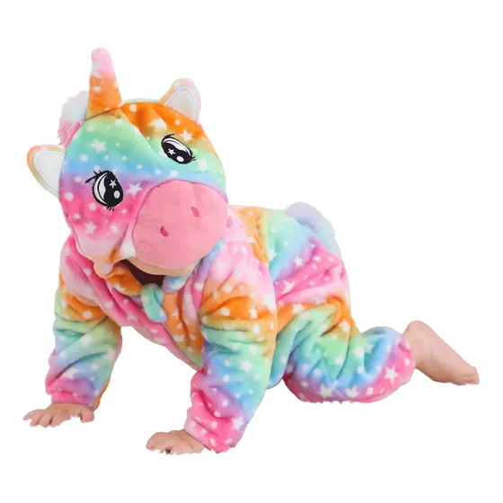 Pijamas Enterito Polar Animalitos Para Bebe Hasta 36 Meses