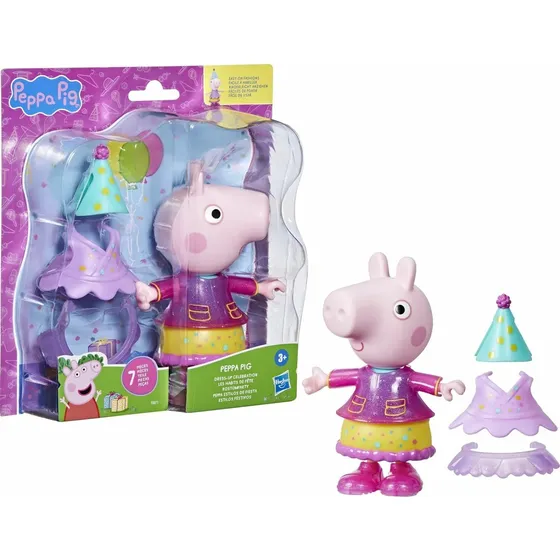 Muñeca Peppa Pig Estilos De Fiesta Con 7 Piezas - Peppa Pig
