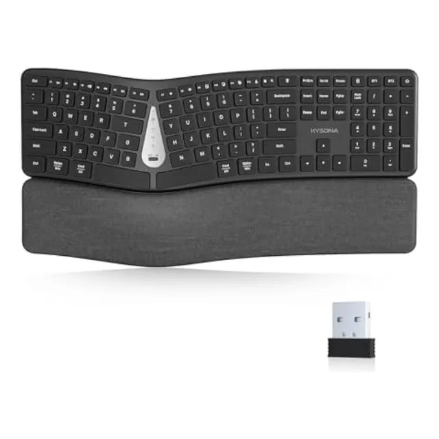 Teclado Ergonómico Dividido, Teclado Ergo