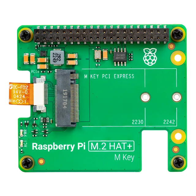 Raspberry Pi M.2 Hat Adaptador Pcie 2.0 500 Mb/s Ssd Nvme