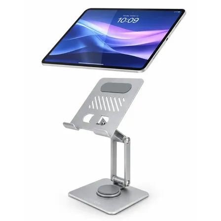 Soporte Tablet Celular Escritorio Linkon Ajustable 360° - Aluminio
