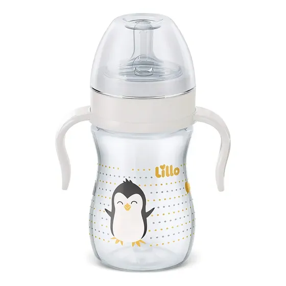 Mamadeira Lillo Super Evolution com alça, 240 ml