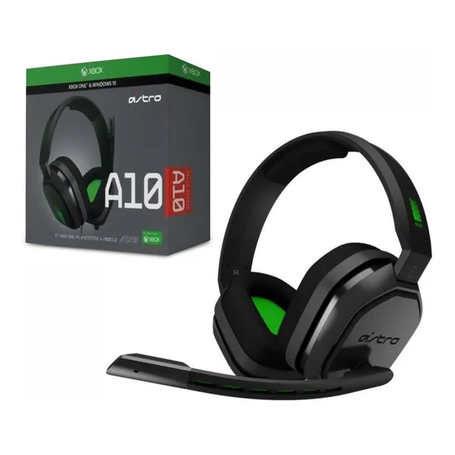 Auricular Audifono Gamer Logitech Astro A10 Xbox One Verde