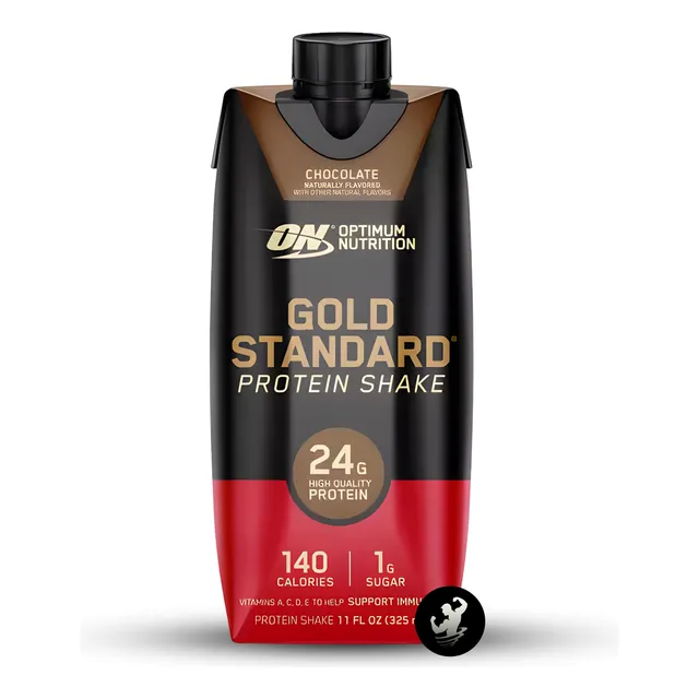 Proteína Gold Standard Shake 325ml Bebible On, Pack X 04