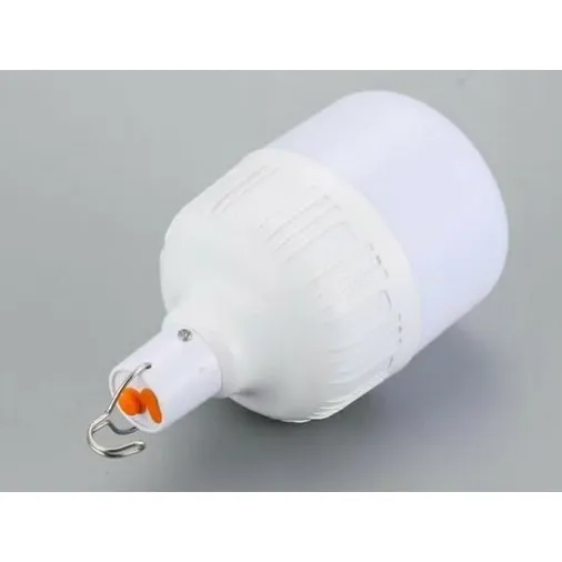 Bombillos Led Recargable De 30w. Incluye Cable, Puerto Usb I