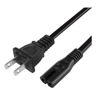 Cable De Alimentación De 2 Clavijas 1.5m Para Ps5 Xbox Nuevo Cable De Alimentación De 2 Clavijas 1.5m Para Ps5 Xbox Nuevo