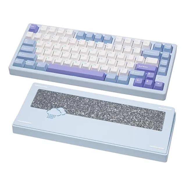 Teclado Mecánico Wobkey Rainy 75 Cnc De Aluminio