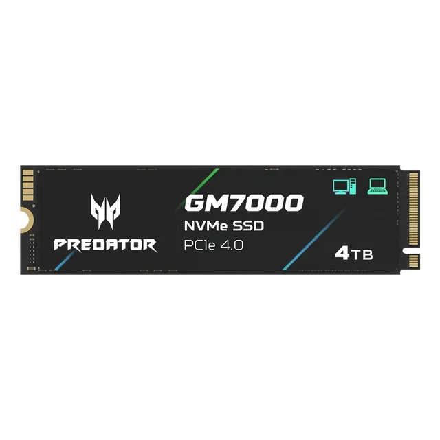 Disco Duro Acer Predator 4tb Pcie Gm7000, Nvme M.2 2280