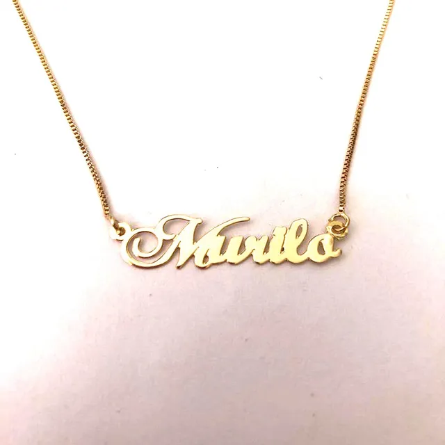Colar Corrente Com Nome  Personalizado - Murilo
